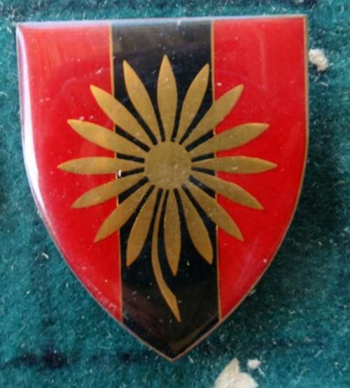 SADF Northen Transvaal Command Provost Unit Flash.  Pins Intact (42)