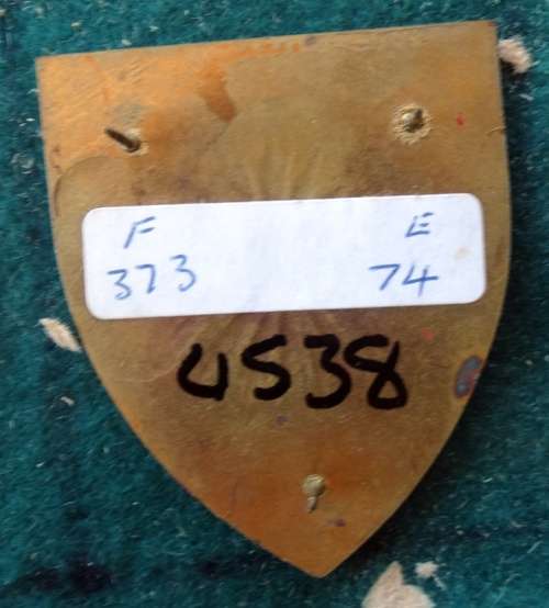 SADF Northen Transvaal Command Provost Unit Flash.  Pins Intact (42)