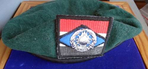 SADF Beret With Badge
