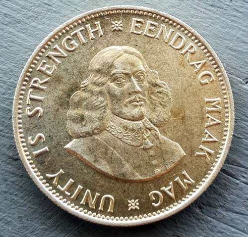 1964 South African Twenty Cent ( Mint State )