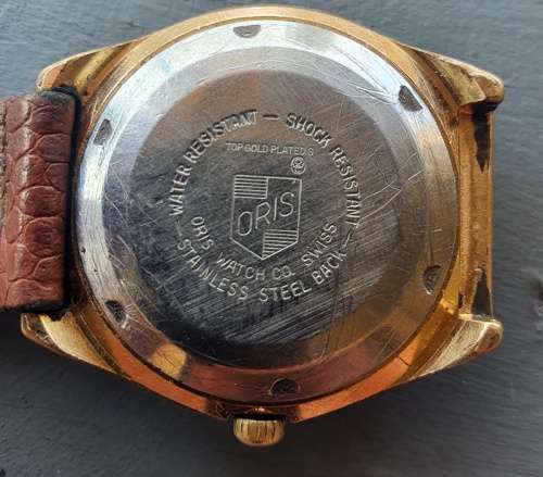 Oris men's Wind up Watch . Spares or Restoration