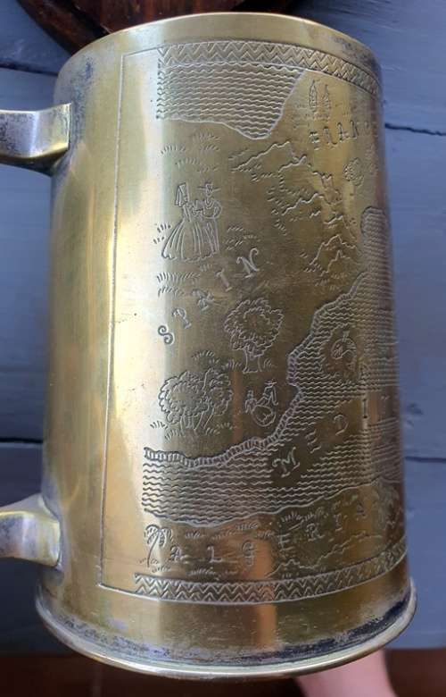 Beer Mug Made from WW2 Battle Fields. Bid per mug.