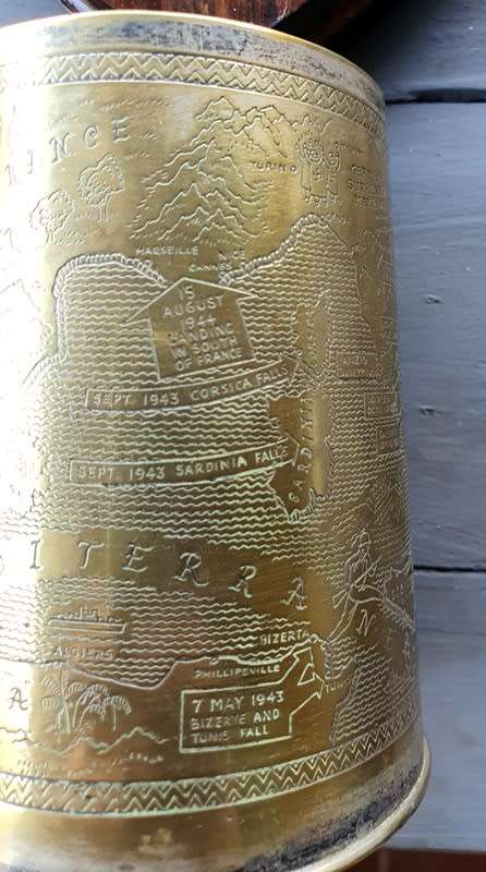 Beer Mug Made from WW2 Battle Fields. Bid per mug.