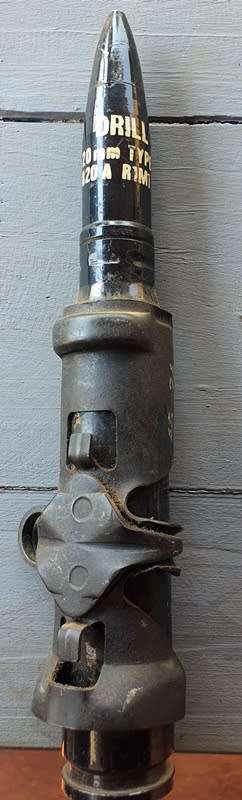 Deactivated 20mm Drill A 77 R1MI Bullet