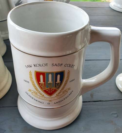 Sadf Colet 10 anniversary Beer Mug