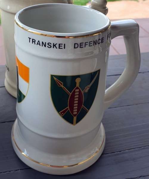 Transkei defense Force Beer Mug