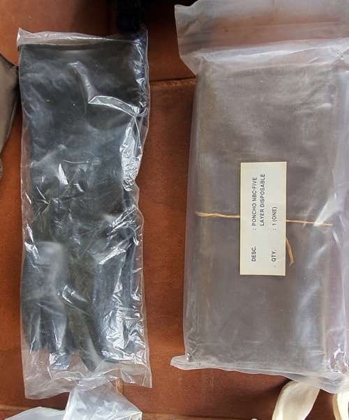 SADF Gas Mask Kit SM 94 issued to LT Genl Knobel