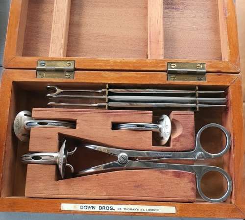 Vintage Mediacl Doctors set Down Brothers of London