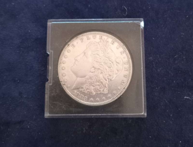1883 San Francisco Morgan Dollars.