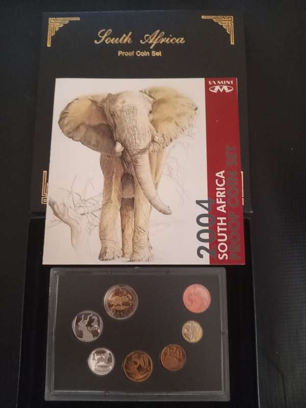 2004 South African Proof set.