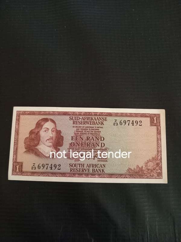 TW de Jongh 2nd Issue Replacement Banknote