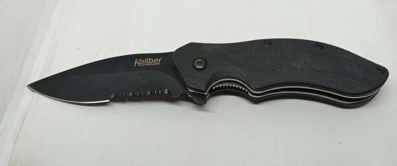18cm Kaliber Pocket Knive (18cm ) Tip to end. Blade length 9cm