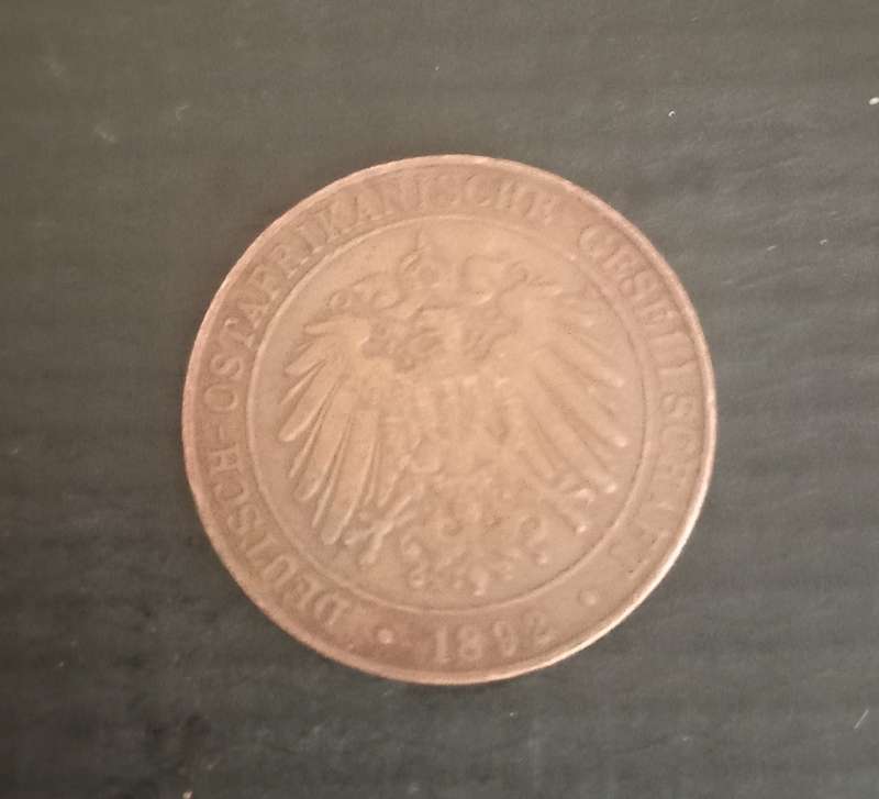 1892  German East Africa Pesa