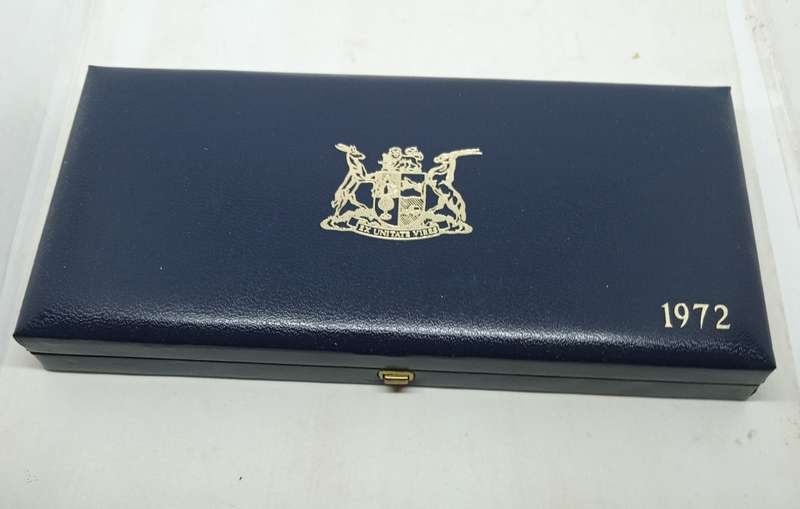 1972 South African Proof set with Dust Cover