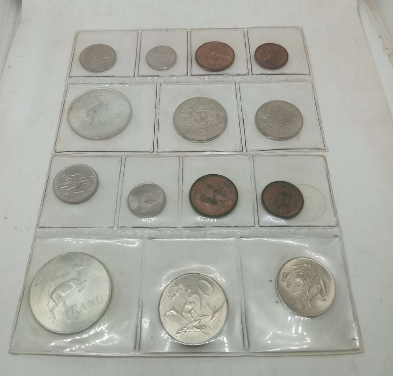 1968 English and Afrikaans South African Uncirculated set