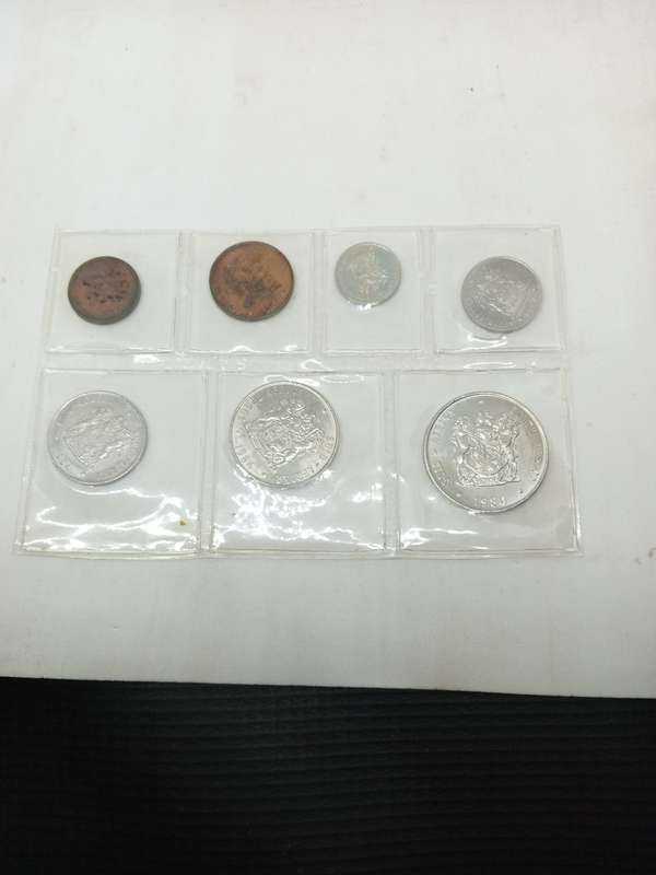 1984 South African Uncirculated Coin Set