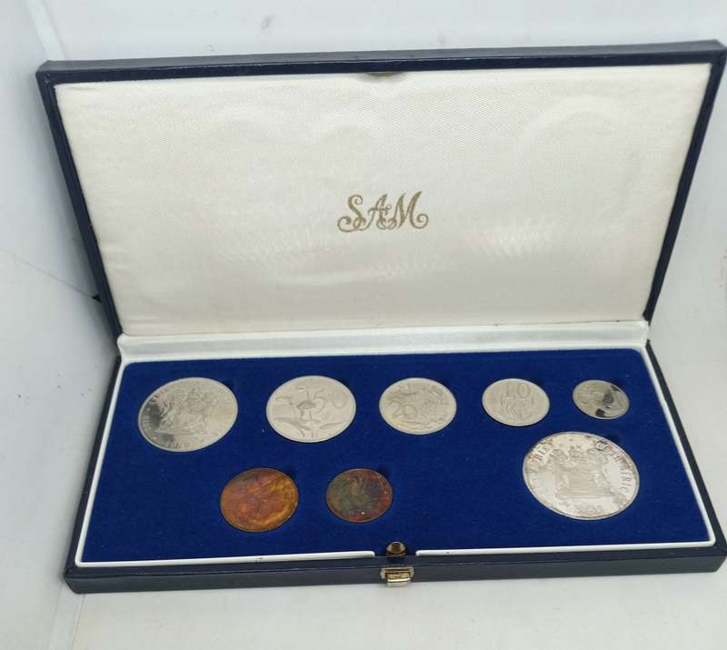 1989 Double R1 South African Proof set