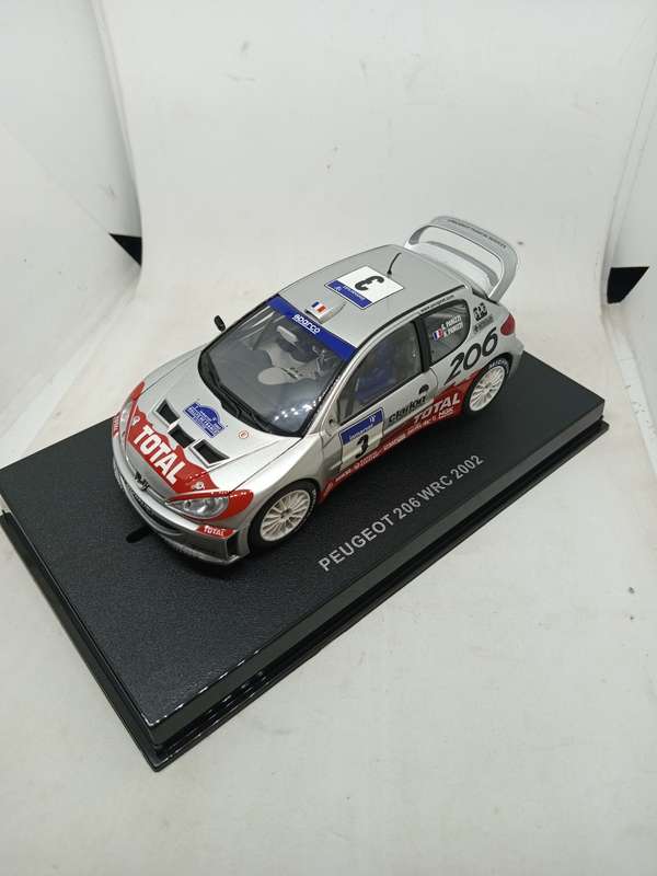2002 Brand New Scalextric Peugeot 206 WRC