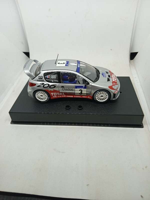 2002 Brand New Scalextric Peugeot 206 WRC