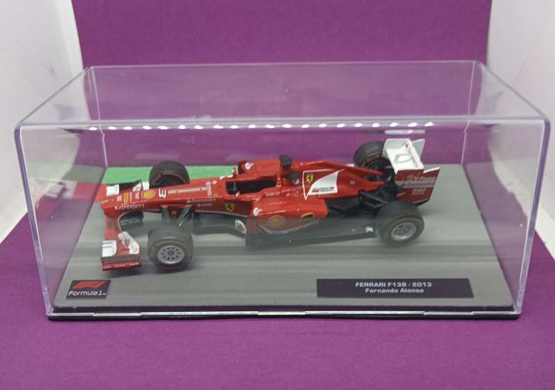 Ferrari F138  die-cast model car - 2013  - F Alonso - scale 1/43