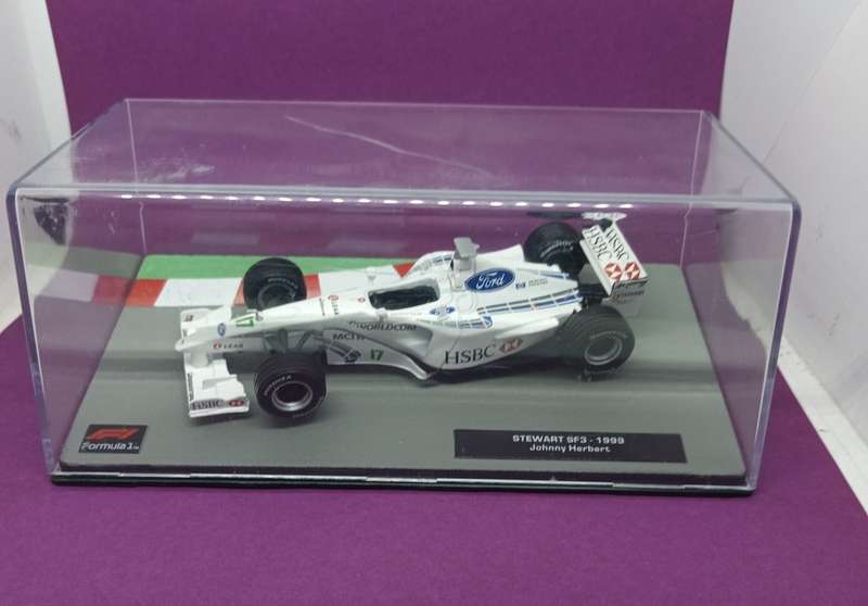 Steward SF3  die-cast model car - 1999  - Johnny Herbert - scale 1/43