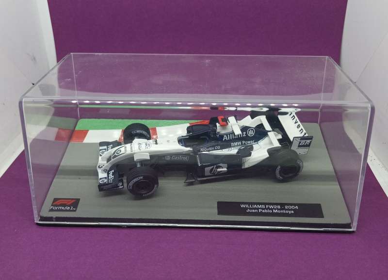 Williams FW26  die-cast model car - 2004  - Juan Pablo Montoya- scale 1/43