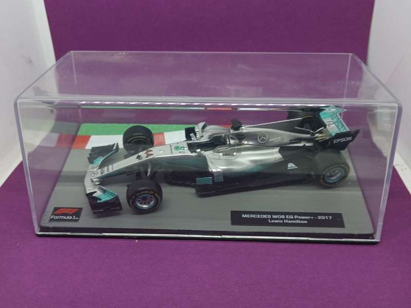 Mercedes W08 EQ Power die-cast model car - 2017  - Lewis Hamilton- scale 1/43