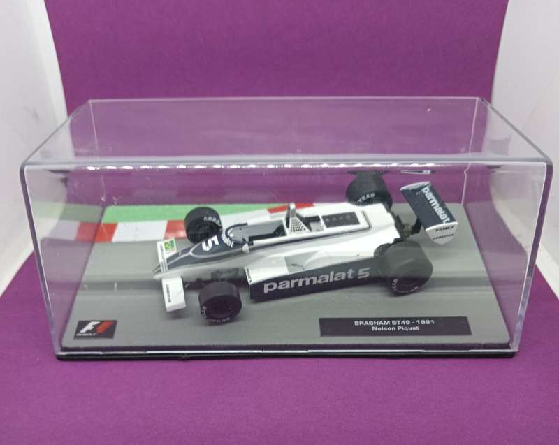 Brabham BT49 die-cast model car - 1981  - Nelson Piqeut- scale 1/43