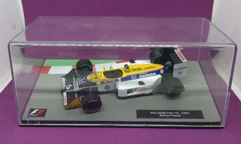 Williams FW 118 die-cast model car - 1987 - Nelson Piquet - scale 1/43