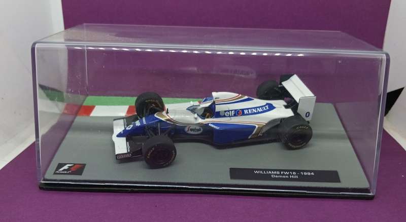 Williams FW16 die-cast model car - 1994 - Damon Hill - scale 1/43