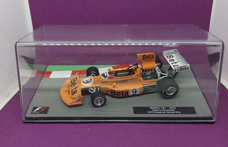 March 751 die-cast model car - 1975 - Vittorio Brambilla - scale 1/43