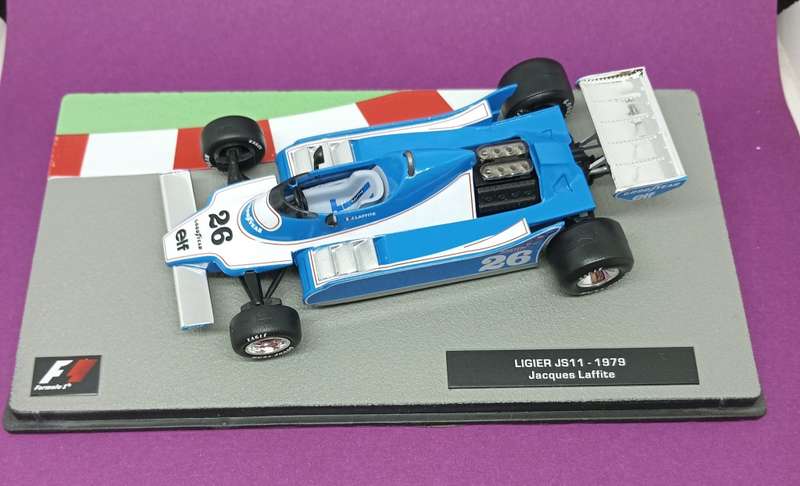 Legier JS11 die-cast model car - 1975 - Jacques Laffite - scale 1/43