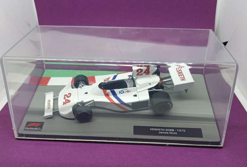 Hesketh 308B die-cast model car - 1975 -  James Hunt - scale 1/43