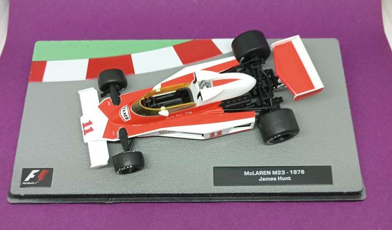McLaren M23 die-cast model car - 1976 -  James Hunt - scale 1/43