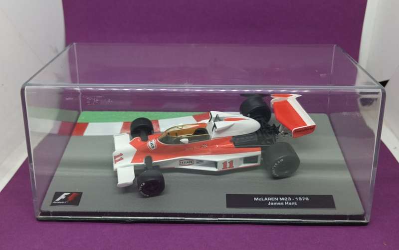 McLaren M23 die-cast model car - 1976 -  James Hunt - scale 1/43