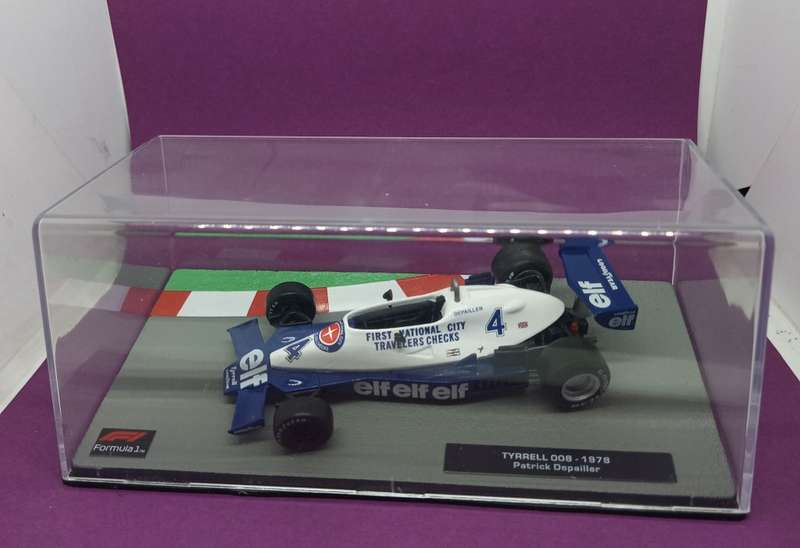 Tyrell 008 die-cast model car - 1978 - Patrick Depailler- scale 1/43