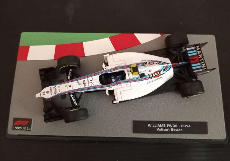 Williams FW36 die-cast model car - 2014 - Valtteri Bottas- scale 1/43