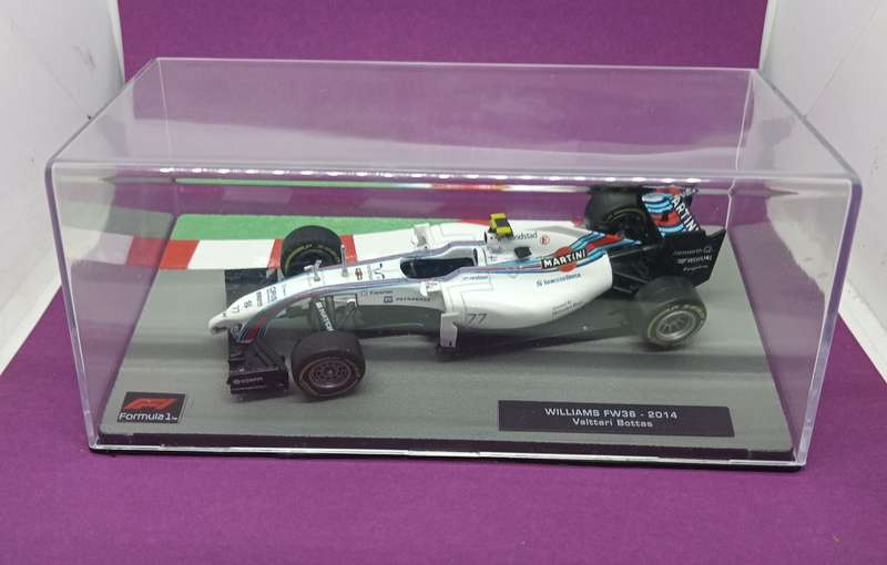Williams FW36 die-cast model car - 2014 - Valtteri Bottas- scale 1/43
