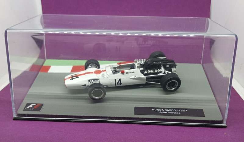 Honda RA300 die-cast model car - 1967 - John Surtees - scale 1/43