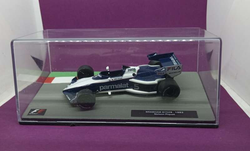 Brabham BT52B die-cast model car - 1983 - Nelson Piquet - scale 1/43