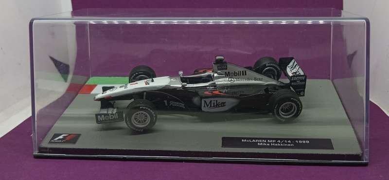 McLaren MP4/14 die-cast model car - 1999 - Mika Hakkinen - scale 1/43