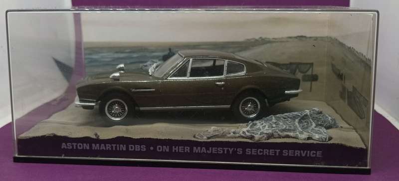 007 Aston Martin DBS On Her Majesty Secret Service  scale 1/43. Sealed