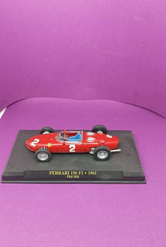 Ferrari Official Product: Ferrari 156 F1 1961 Phill Hill Die Cast Model 1:43