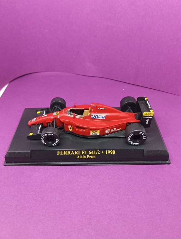 Ferrari Official Product: Ferrari F1 641/2 - 1990 Alan Prost -  Die Cast Model 1:43