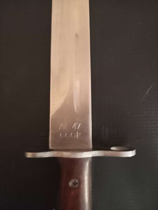 Russian- Bayonet - Ak 47- With Scabbard