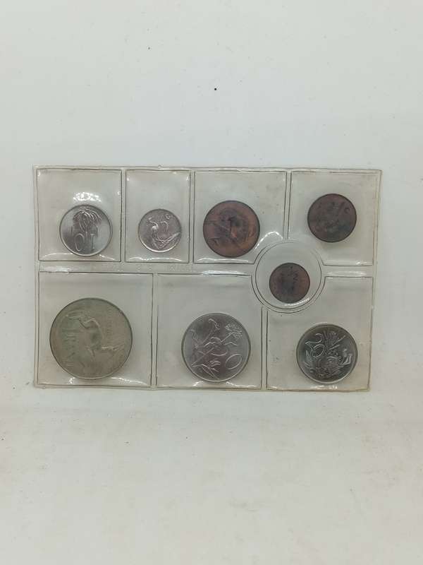 S A MINT UNCIRCULATED SET 1970 --SILVER R1 TO 1/2 CENT
