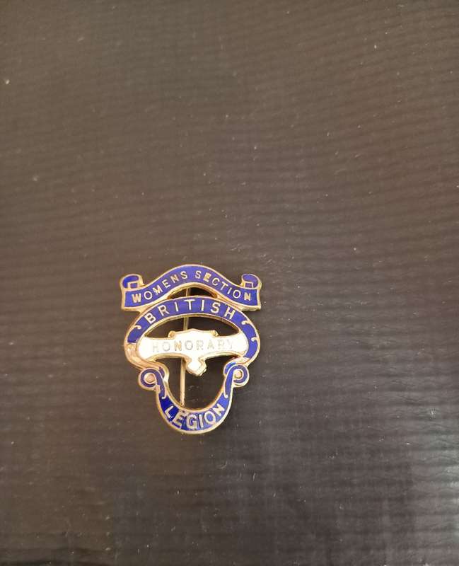 1930 British Legion Award Bade