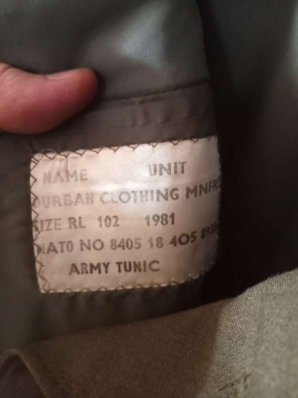 SADSF TDK Tunic with Flashes and Collar badges