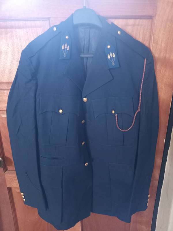 SAPS Chaplain Major to Colonel with Gorget Collar Patch