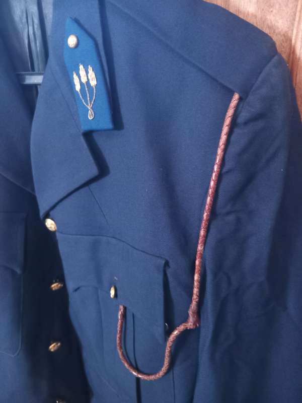 SAPS Chaplain Major to Colonel with Gorget Collar Patch